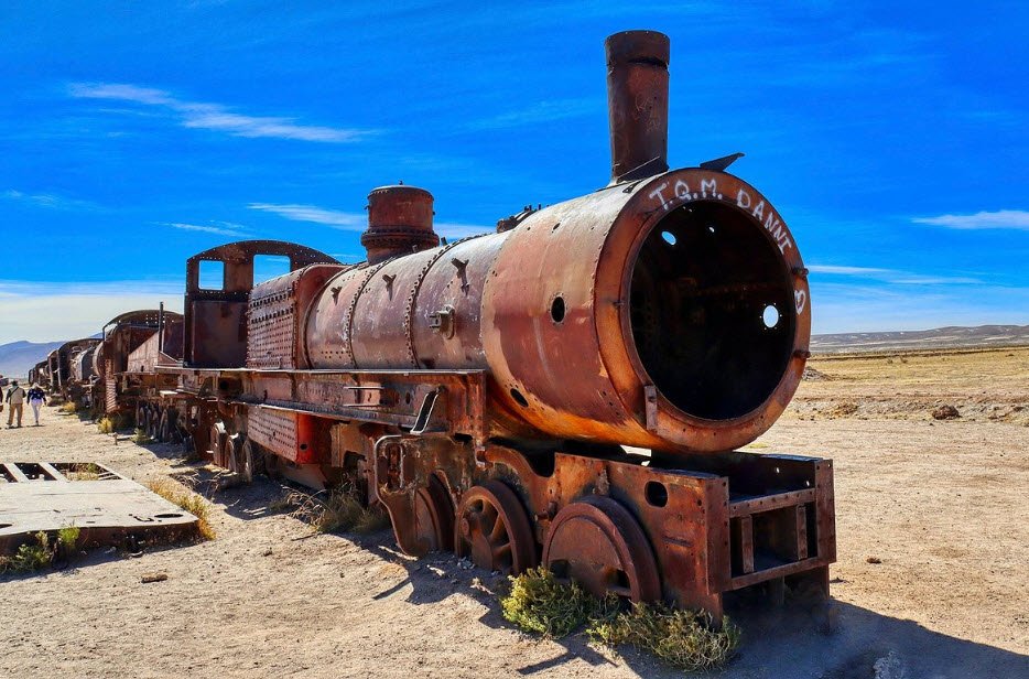Uyuni Train Cemetery, Uyuni, Potosí Department, Bolivia